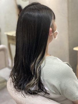 ロングヘアｘイヤリング